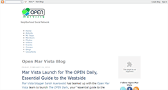 Desktop Screenshot of blog.openmarvista.net